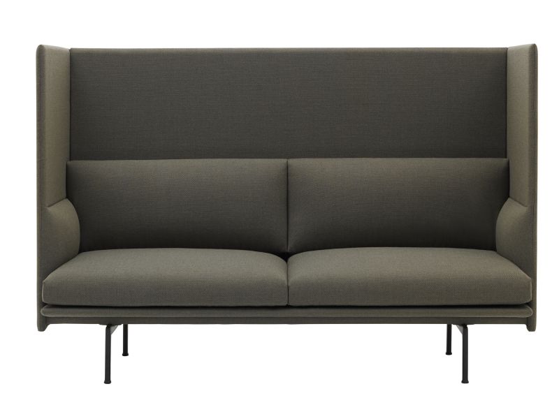 Outline 2-Seater Highback Sofa Muuto